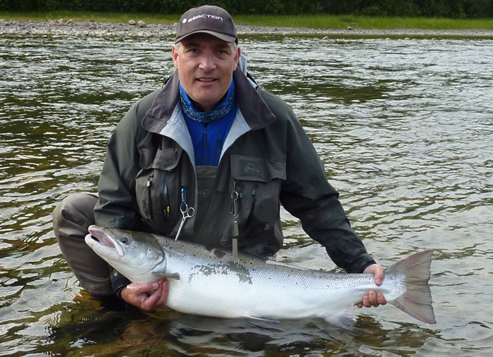 Lakselva, Norway -  unquestionably the big fish river of the moment
