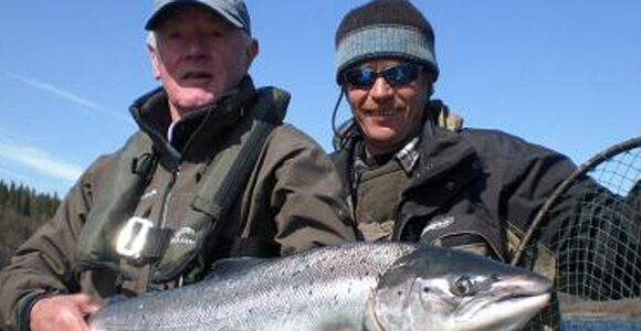 Varzuga, very few rods remaining