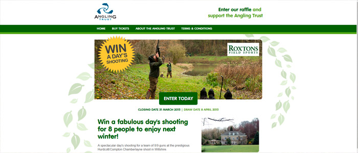 Win a day’s shooting and raise money for the Angling Trust
