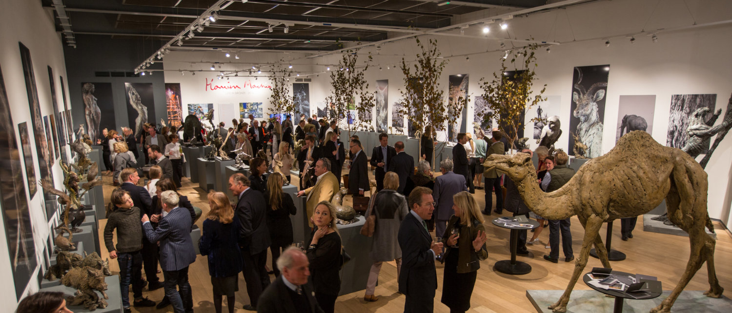 A private view of Hamish Mackie's latest works