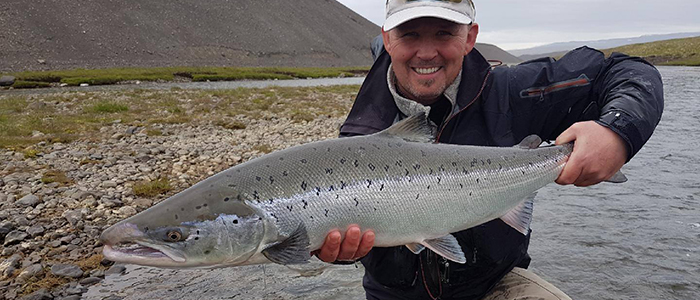Iceland update: an incredible 44 salmon landed on the Midfjardara