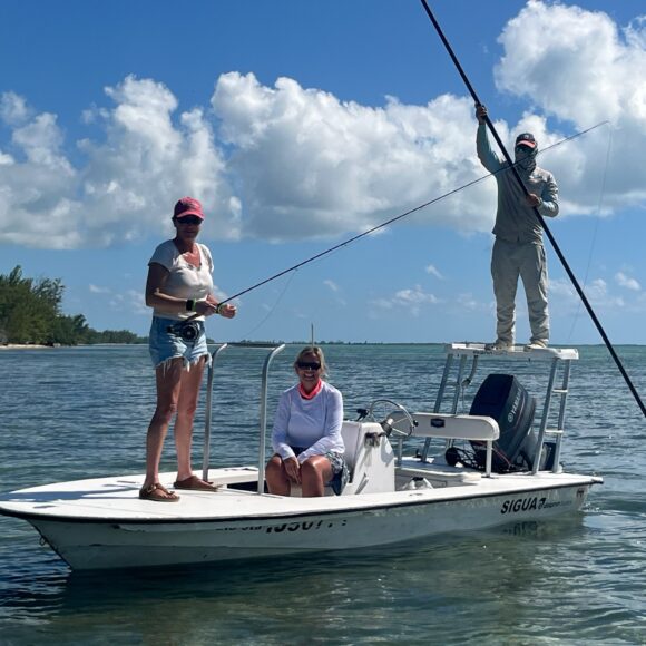Saltwater fishing in Cayo Largo with Roxtons Fishing