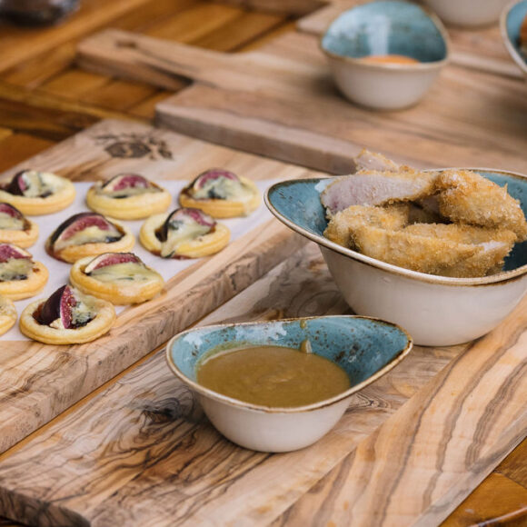 Elevenses at Salperton Park shoot