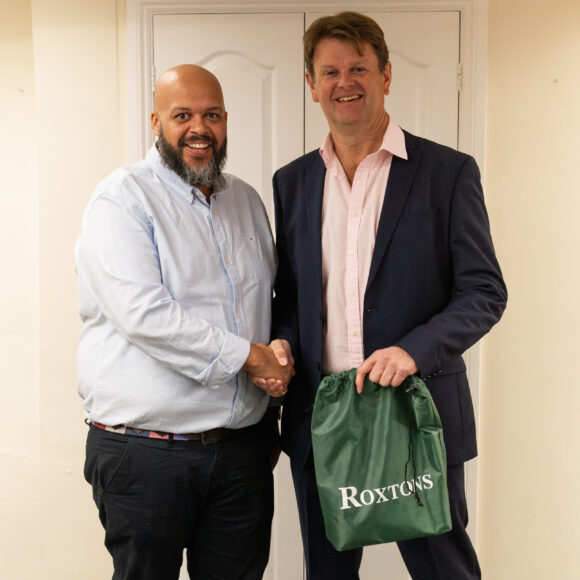 Leon Challis-Davies from Eat Wild and John Duncan from Roxtons