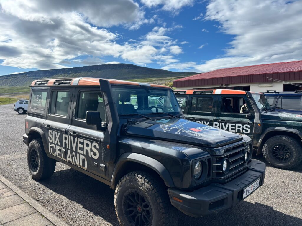 Six Rivers Foundation truck in Iceland