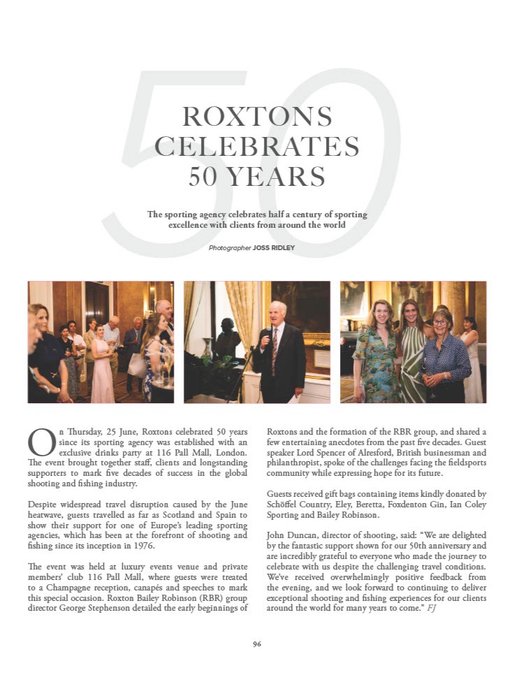 Roxtons celebrates 50 years page 1